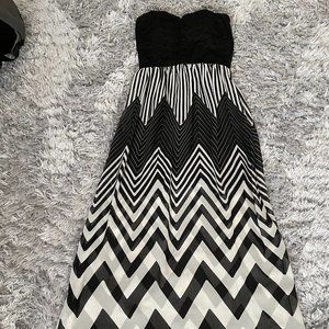 Strapless Maxi Dress
